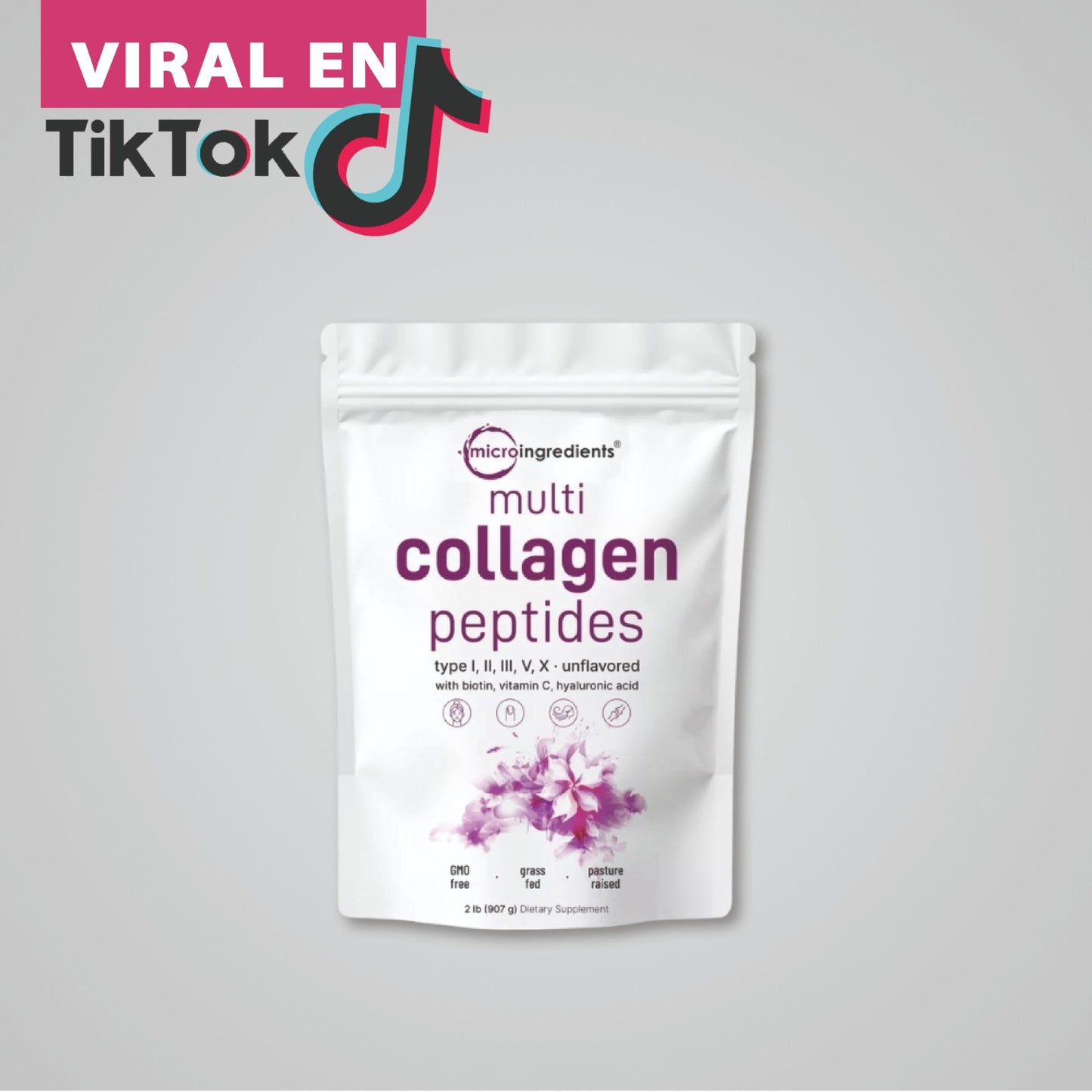 Multi Collagen Peptides - Rejuvenece tu Piel, Cabello y Articulaciones, ¡Compra 1 y Lleva 1 gratis!